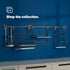 Saucepan Lid Rack - Grey